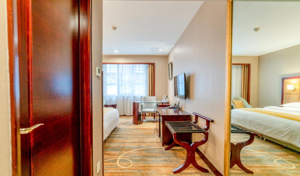 Yantai Meiya International Aparthotel Eksteriør billede
