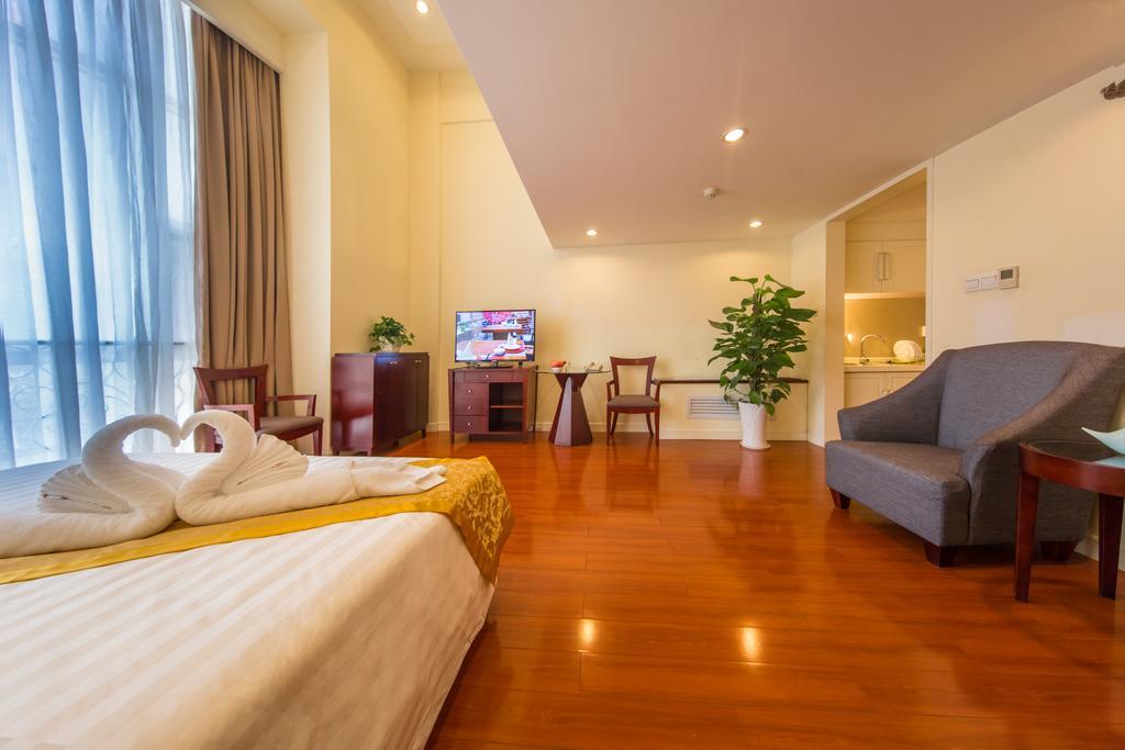 Yantai Meiya International Aparthotel Eksteriør billede